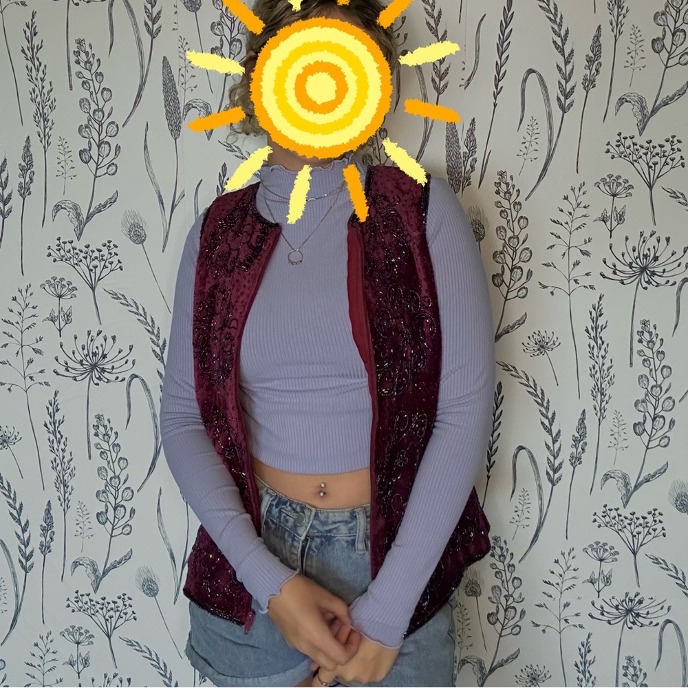 unique beaded vest
